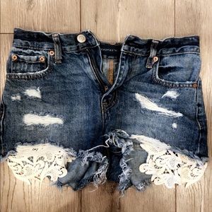 Size 0 Aero Cheeky Denim Short
